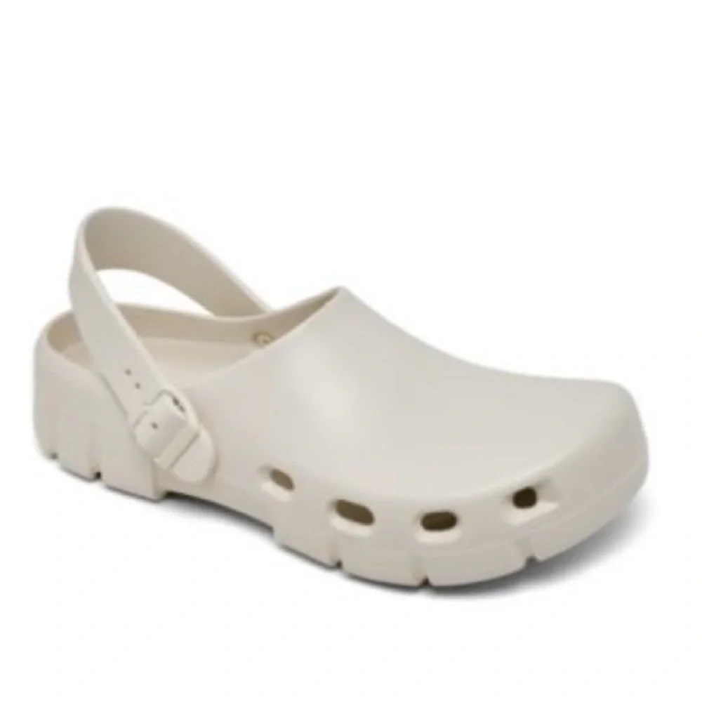 Birkenstock Birki Flow‎ EVA Clogs slip on sandals eggshell white EU 44 men’s 11